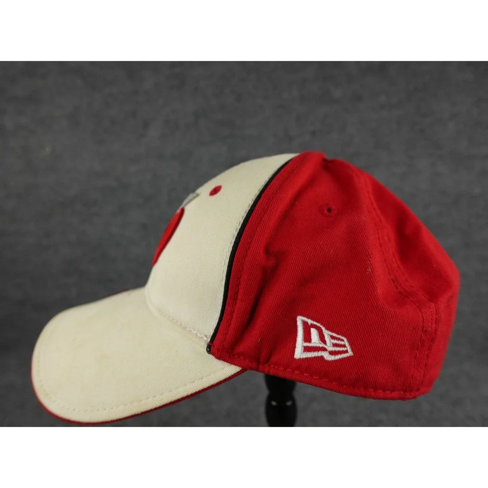 Portland Trail Blazers New Era Baseball Cap Cream Red Embroidered Logo NBA‎